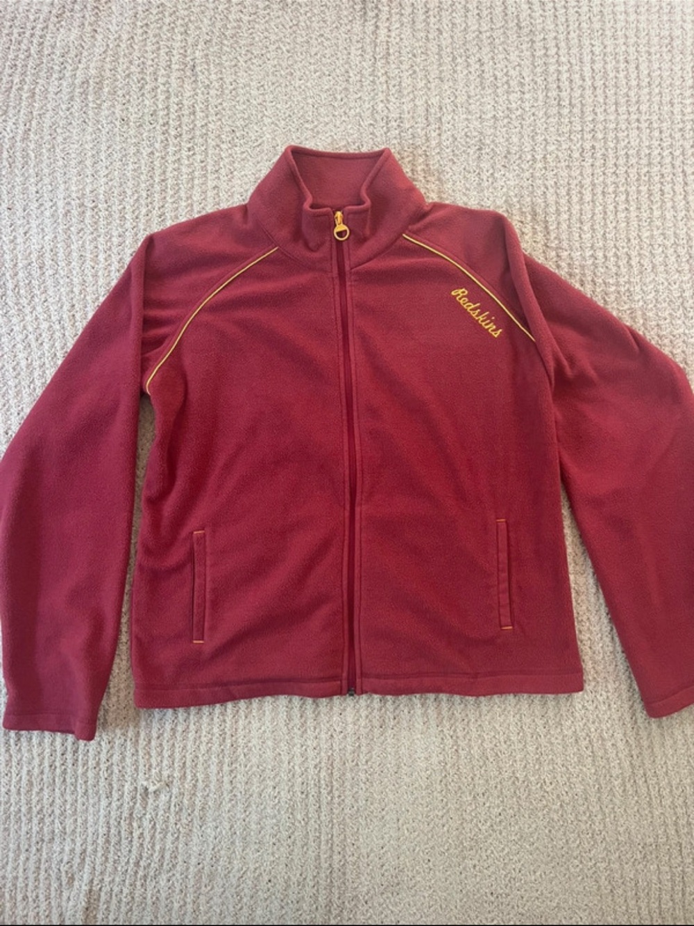 Reebok NFL Washington Redskins/Commanders Woman’s Fleece Jacket